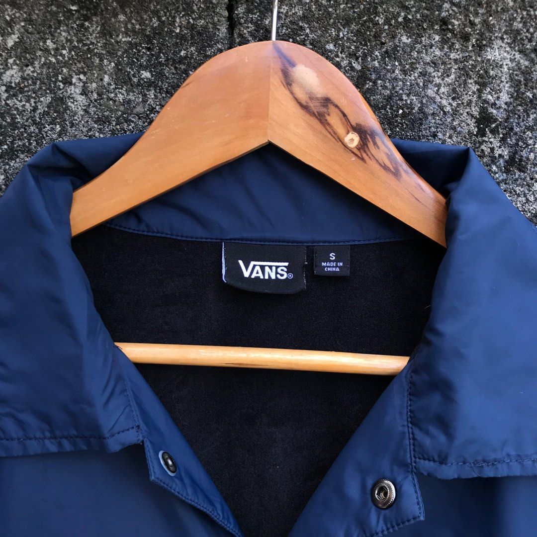 Navy blue sale vans jacket