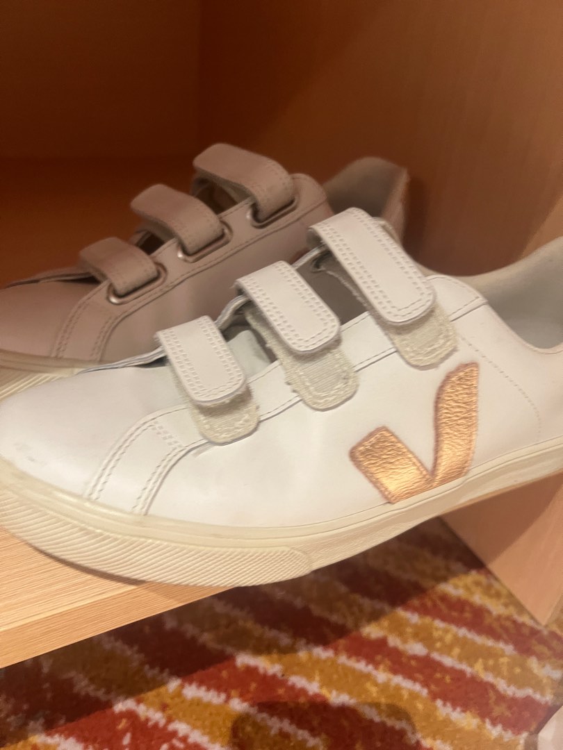 Veja velcro strap Women s Fashion Footwear Sneakers on Carousell