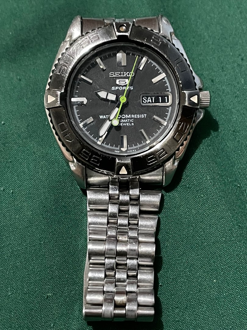 Vintage 2008 Seiko sports 7s36-00y0 watch, Men's Fashion, Watches &  Accessories, Watches on Carousell
