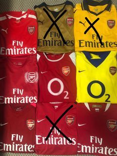 Arsenal vintage Triple A grade 90-92 home jersey, Men's Fashion