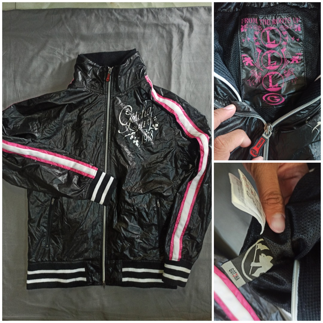 Vintage Gotcha Jacket, Women's Fashion, Coats, Jackets and Outerwear on ...