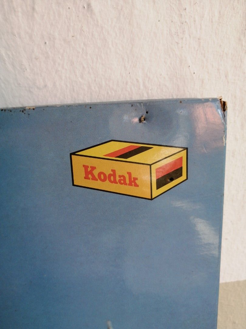 Vintage Kodak Film Cardboard Standee Poster, Hobbies & Toys