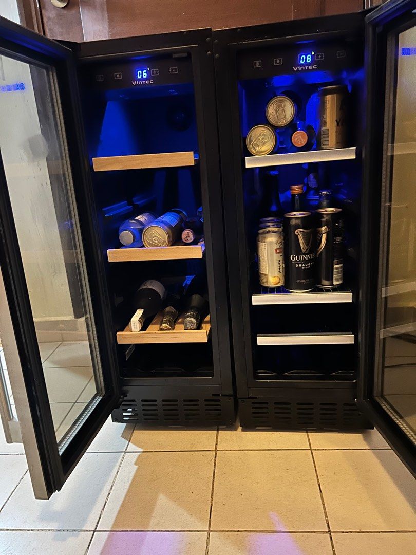 Vintec duo wine fridges, TV & Home Appliances, Kitchen Appliances, Wine
