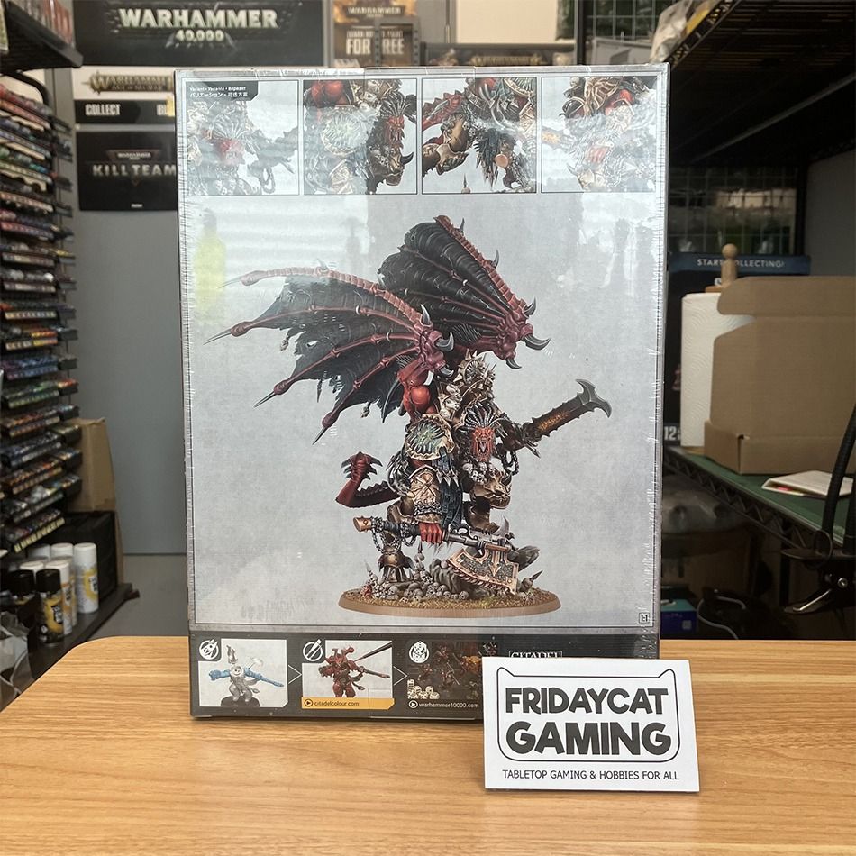 Warhammer 40000: Angron, Daemon Primarch of Khorne, Hobbies & Toys ...