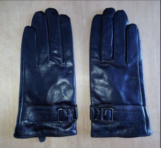 WWII German Officer Leather Gloves