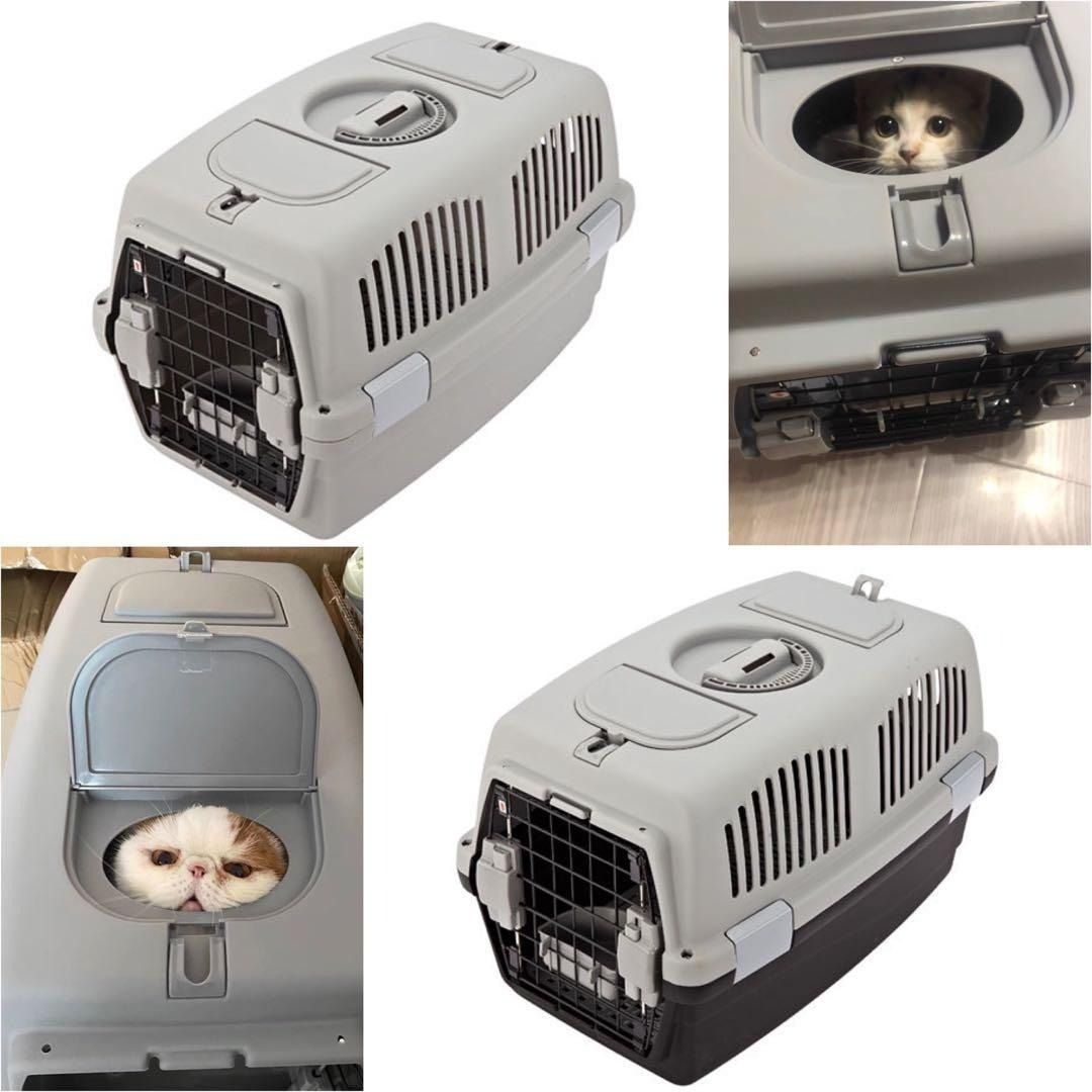 XL Airline Carrier Crate Sterilization Box Cage with Ventilation Covers