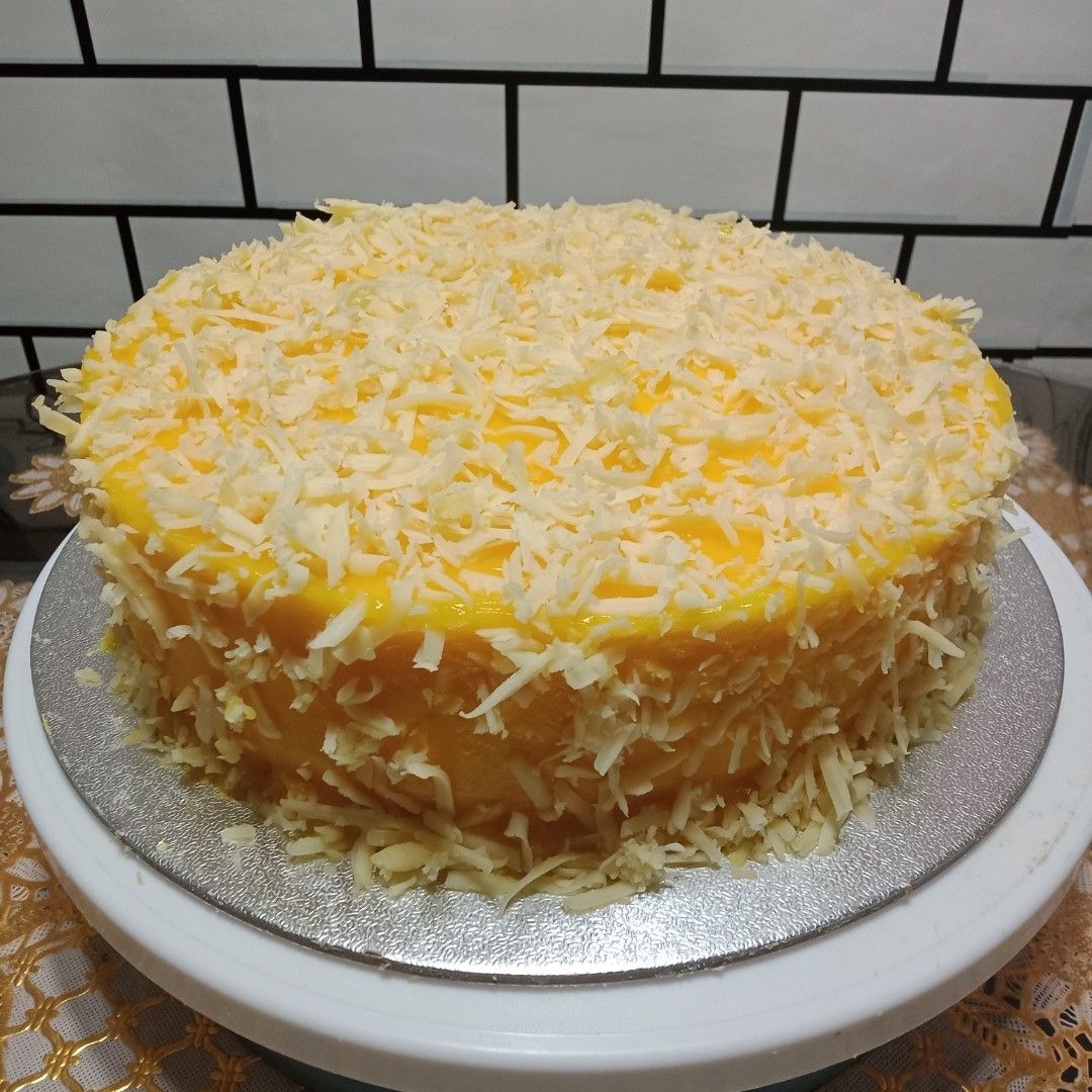Yema Cake (Category: Homemade Bakes) located in Batangas. Submitted by daisyverga65583 (Listing ID 1214675544, Image 3). Description: YEMA CAKE FOR ANY OCCASION FREE TOPPER EARLY BOOKINGS(ONE DAY AHEAD) PAYMENT FIRST (para iwas bogus buyer) Gcash 09984916828 Call or text 09984916828.