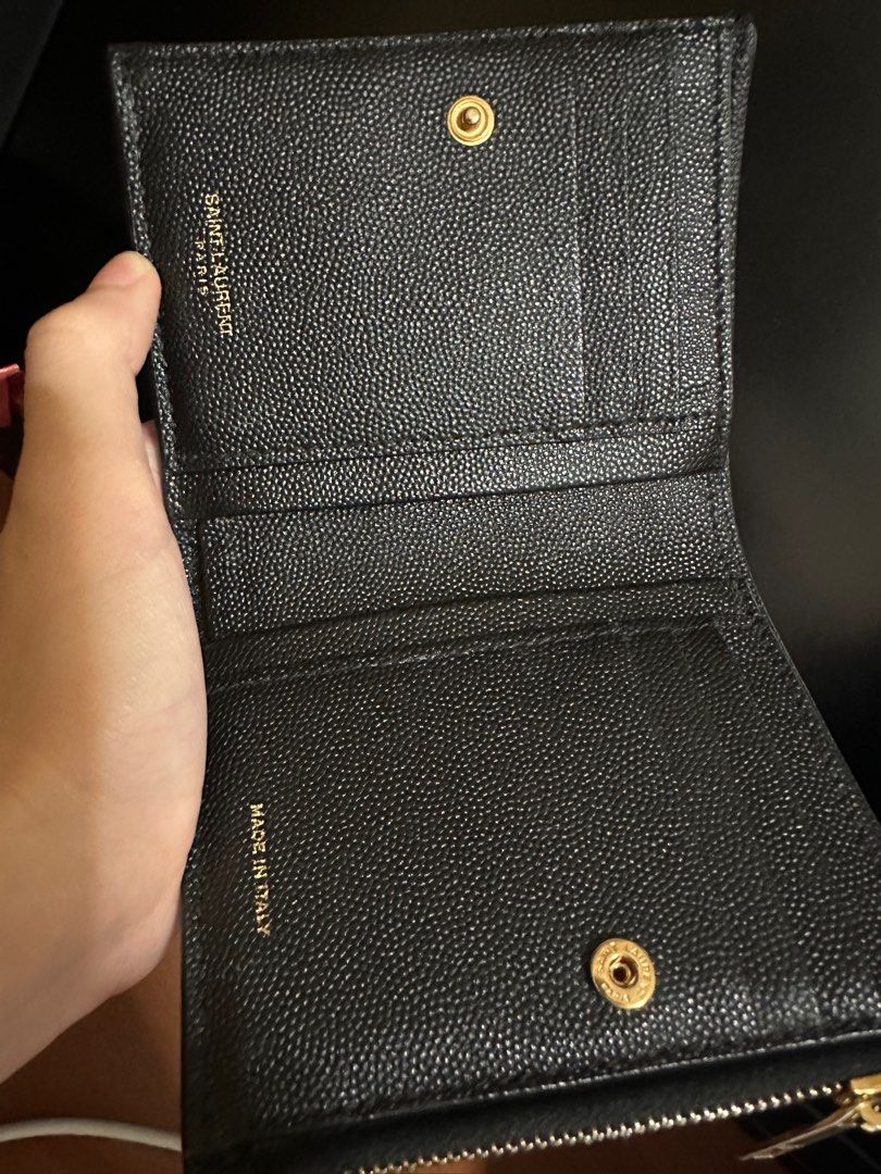 YSL Uptown Compact Wallet, Women's Fashion, Bags & Wallets, Wallets