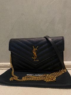 YSL WOC 19cm Black GHW 2020