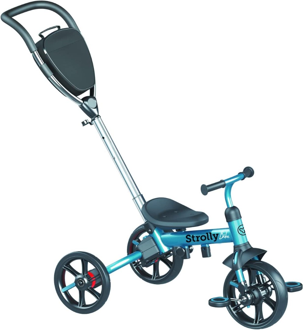 Yvolution Strolly Bike Stroller 3 Wheel Trike to Baby Tricycle