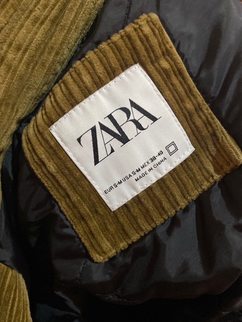 Zara Man Oversized Curdoroy (Category: Coats, Jackets and Outerwear) located in Cordon. Submitted by bitxybitx (Listing ID 1214579451, Image 3). Description: Zara Oversized Corduroy Jacket Size S-M on Tag will fit large frame Note: oversized fit Very Nice Quality in almost new condition .