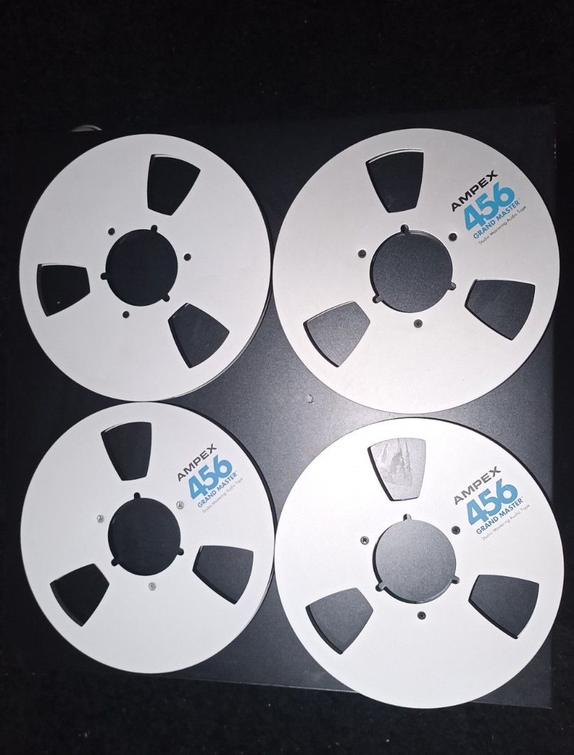 10inch empty Metal Take up Reel to Reel spool only for 1/4 tape decks.,  Audio, Other Audio Equipment on Carousell