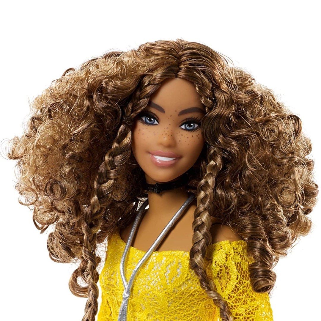 Barbie Fashionistas Curvy Doll 85 Glam Boho Style