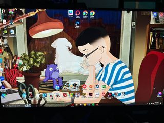 165HZ monitor View plus w/ monitor arm