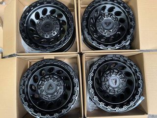 17” Beast 9701P Black mags 6Holes pcd 139 Bnew