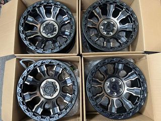 17” Beast A728P Mags Bronze Black color 6Holes pcd 114 fit Navara or Terra bnew
