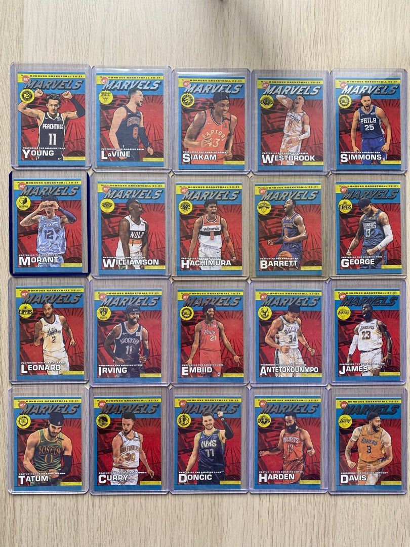 PSA9 2021 ドンラス NET MARVELS セット カリー ザイオン