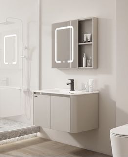 2023 Latest design Aluminum Vanity Set