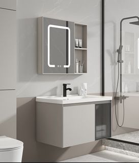 2023 Latest Design Aluminum Vanity Set