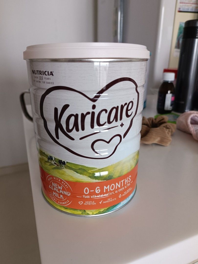 4 tins of Karicare 06 months Infant formula milk powder from NZ