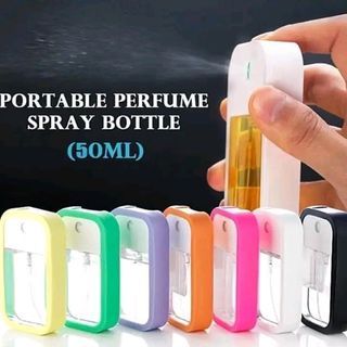 50ml  Travel Portable Card Type Pocket Spray Bottle Perfume Alcohol 
RS 35