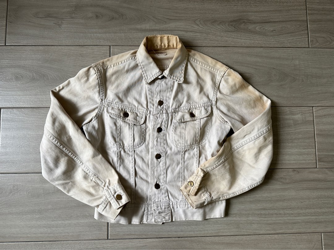 70s 初期原版Lee 100-j jacket vintage, 男裝, 外套及戶外衣服- Carousell