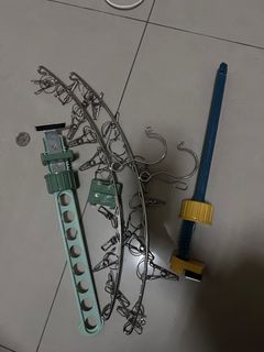晾衣夾 安裝式晾衣桿