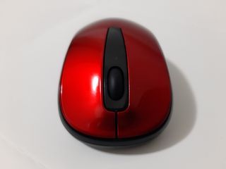 無線滑鼠 法拉利紅