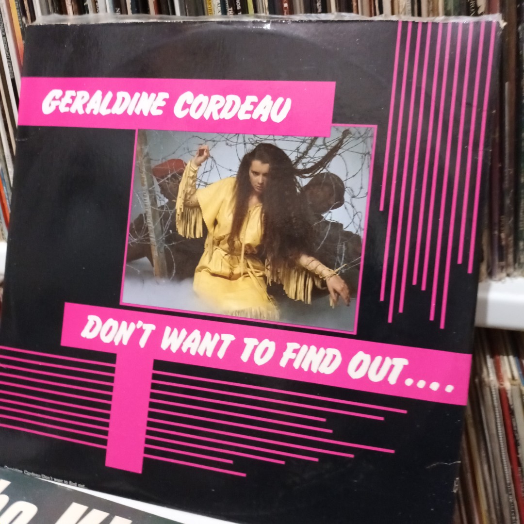 黑膠唱片Geraldine Cordeau - Don't want to find out 12