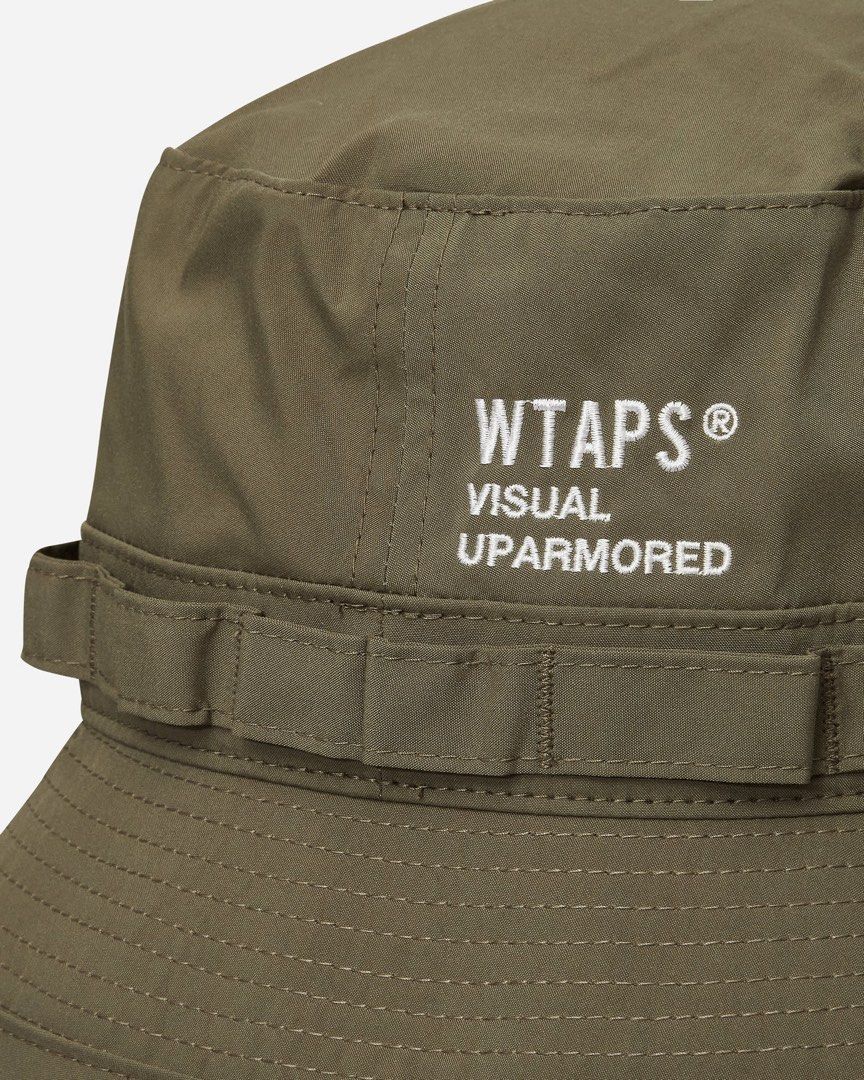 ✓現貨WTAPS Jungle 02 Bucket Hat Olive Green ( 軍綠色漁夫帽Cap