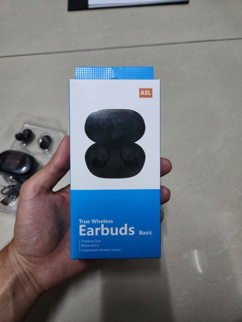 True wireless earbuds basic a8l sales