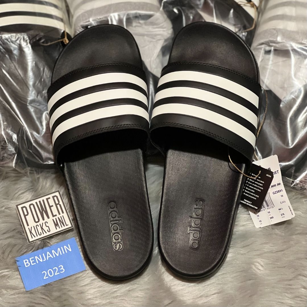 Adidas Adilette Comfort Slides, Men's Fashion, Footwear, Slippers