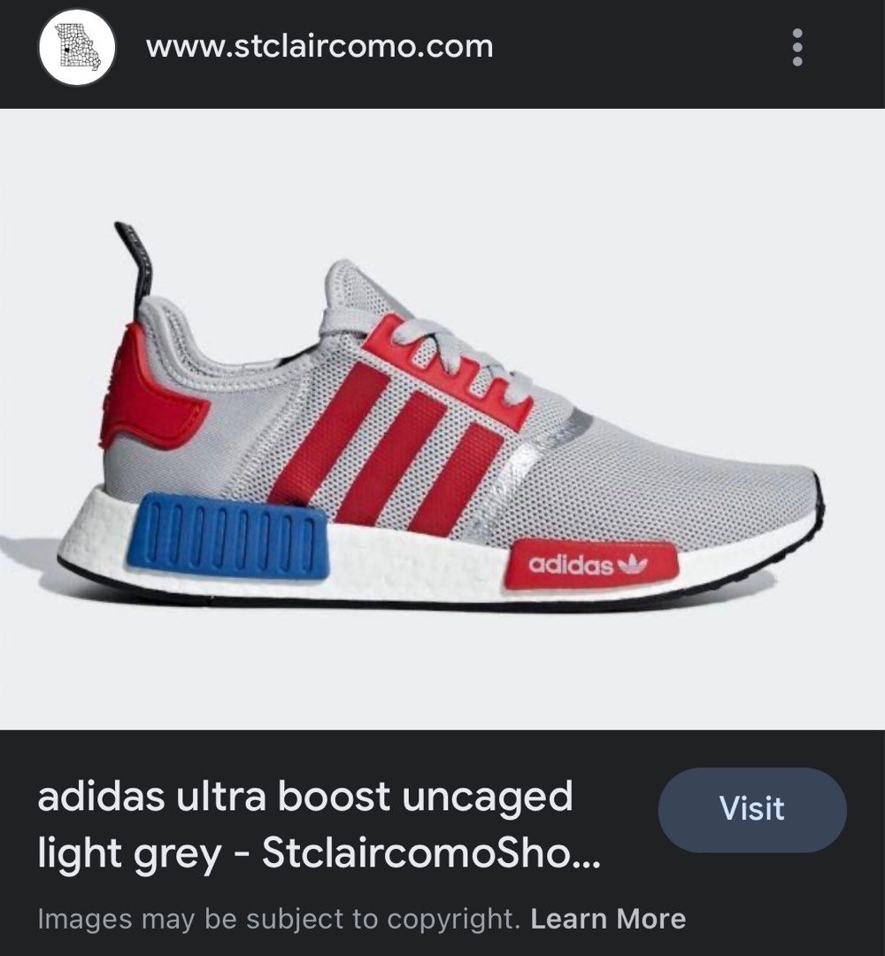 Adidas Ultra boost uncaged light grey ukuran 43 1 2 Fesyen Pria Sepatu Sneakers di Carousell