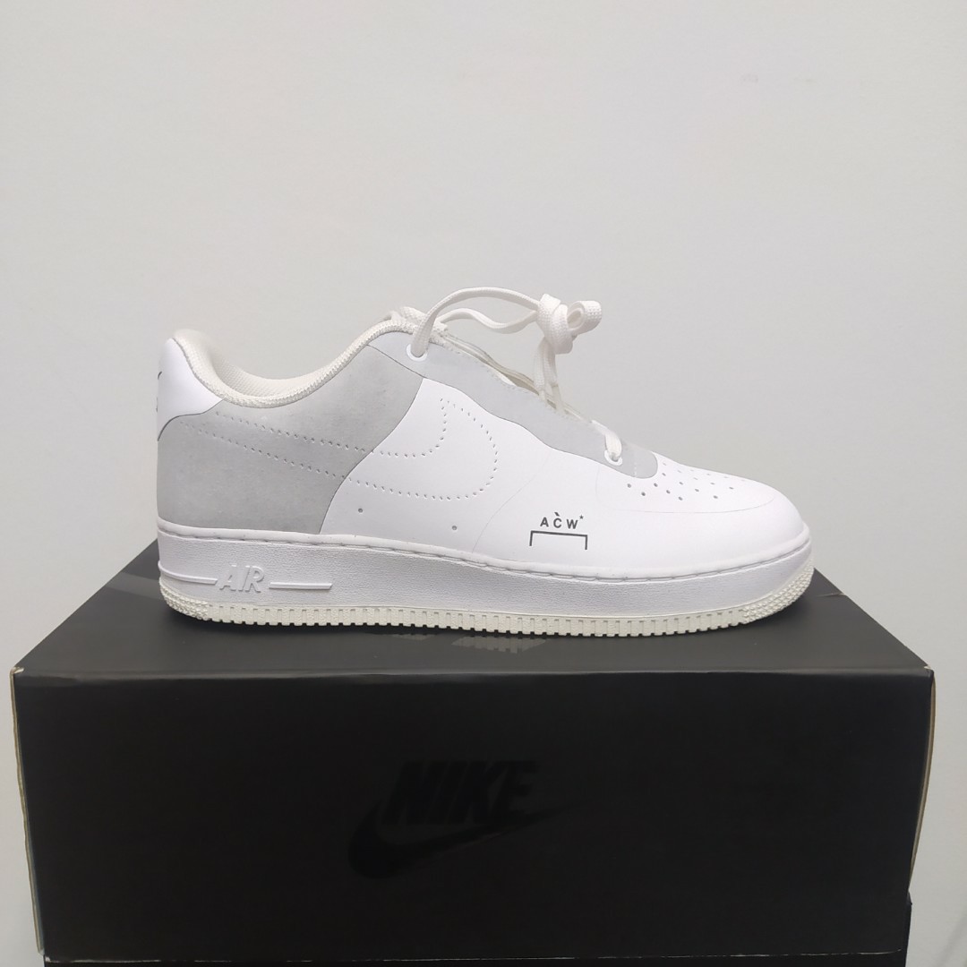 Air force 1 a cold wall acw white, Men's Fashion, Footwear, Sneakers on ...