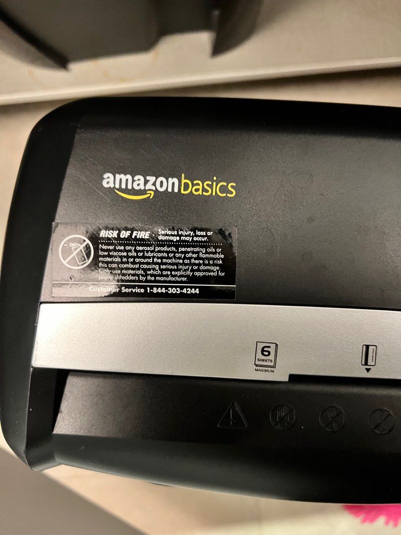 Amazon Paper Shredder, Computers & Tech, Office & Business Technology