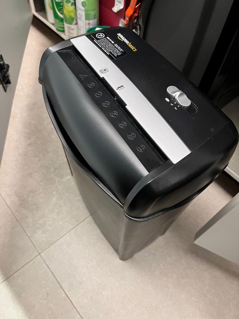 Amazon Paper Shredder, Computers & Tech, Office & Business Technology