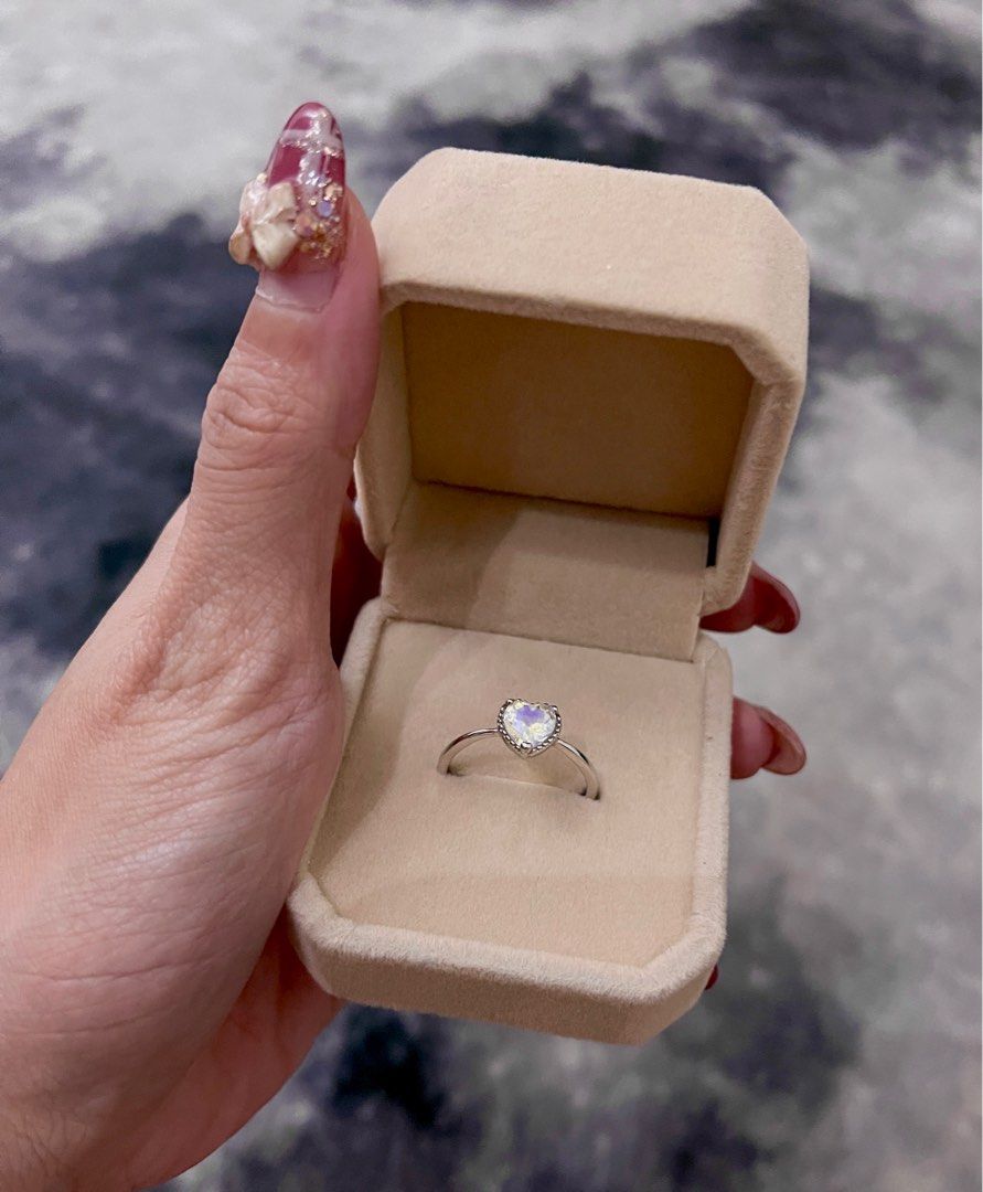 Angel aura quartz ring on sale