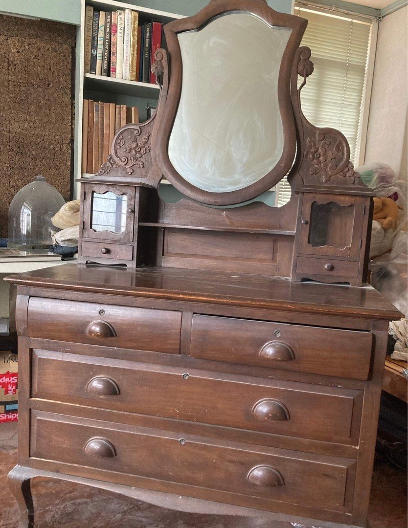 antique ilocos dresser Tukador, Furniture & Home Living, Furniture
