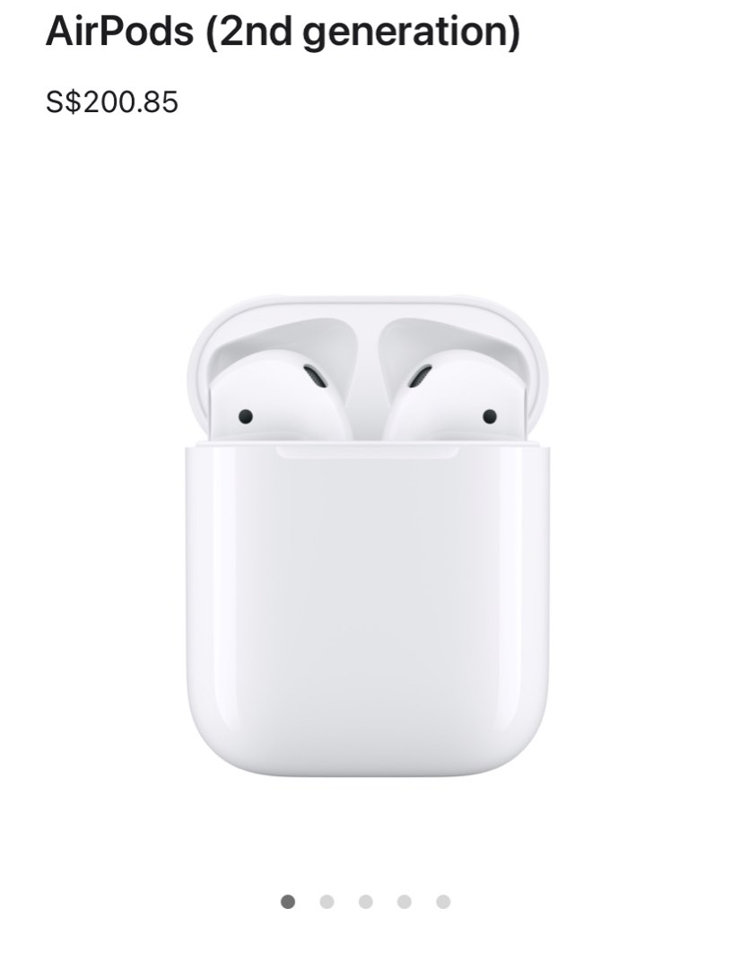 Apple Airpods Gen 2, Audio, Earphones on Carousell