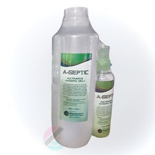 A-SEPTIC Ultrasound Probe/ Ultrasound Transducer Cleaner 200ml with free Empty Spray bottle