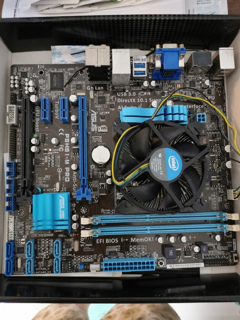 Asus Motherboard P8H 61M Pro, Computers & Tech, Parts & Accessories