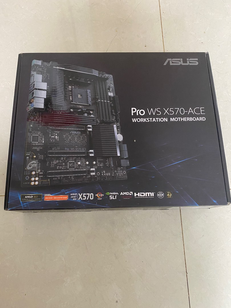 ギフト ASUS PRO WS X 570 - ACE（ソケットAM4 / X570 / DDR4 / S-ATA