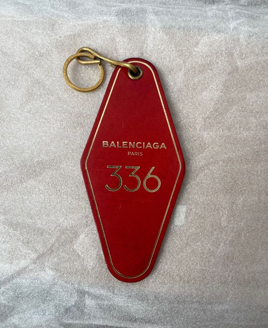 Authentic Balenciaga keychain 336