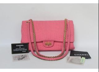 Authentic Chanel 255 Croc Jersey Reissue #11 Complete Card