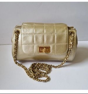 Authentic Chanel Mini Reissue Soft Gold #7