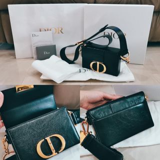 DIOR 30 MONTAIGNE BOX BAG （authentic）, Women's Fashion, Bags & Wallets,  Cross-body Bags on Carousell