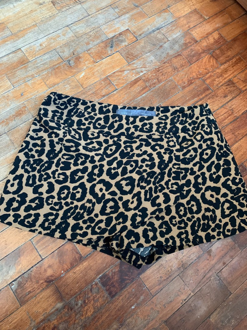 guess shoes leopard print