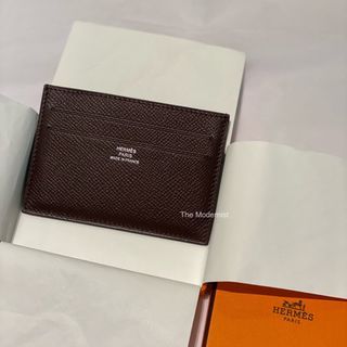 Authentic Hermès Epsom Card Holder