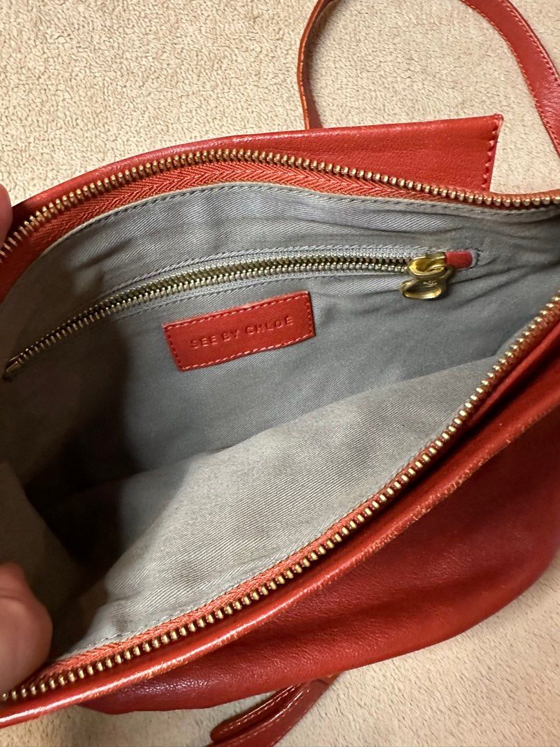Authentic See by Chloe sling bag (Category: Luxury Bags & Wallets) located in Taguig. Submitted by miles73 (Listing ID 1214842184, Image 3). Description: Authentic See by Chloe leather Sling bag with hologram sticker LOW BALLERS WILL NOT BE ENTERTAINED .