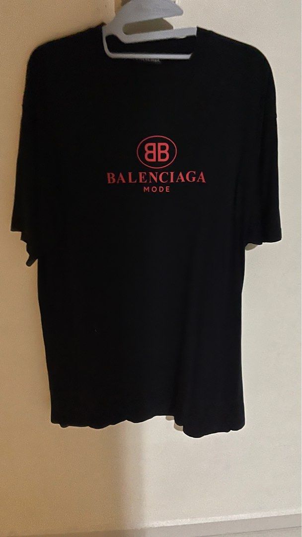 USED Balenciaga BB Mode Tee Men s Fashion Tops Sets Tshirts